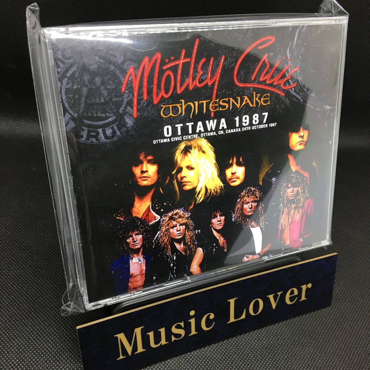 MOTLEY CRUE WHITESNAKE / OTTAWA 1987 (3CDR)