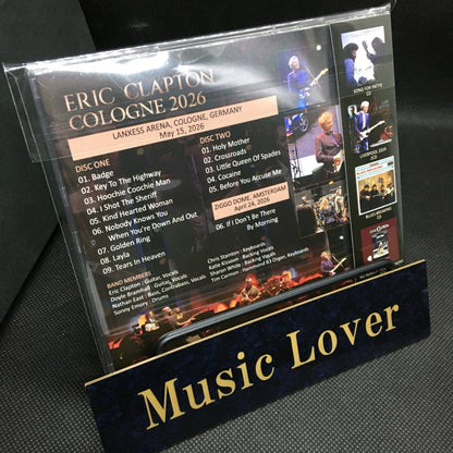 ERIC CLAPTON / 2026 COLOGNE (2CD)