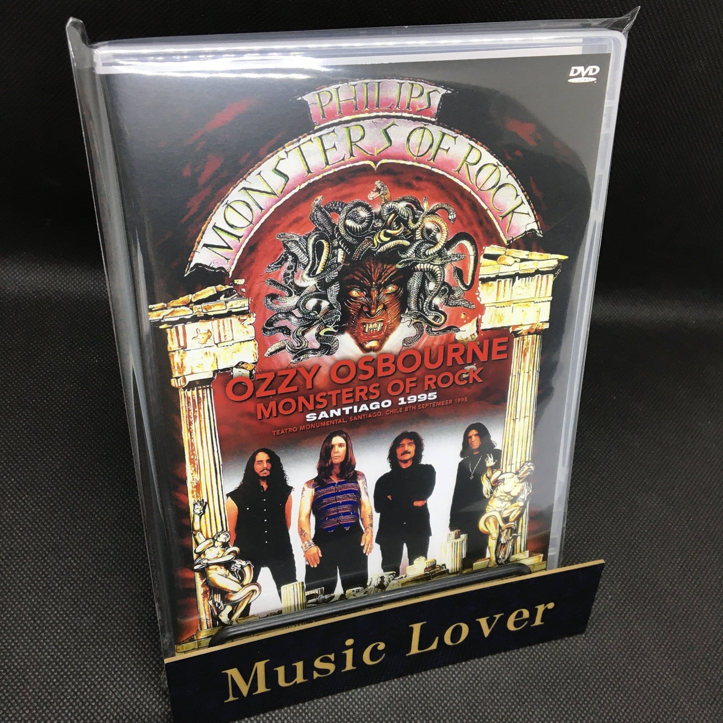 OZZY OSBOURNE / MONSTERS OF ROCK SANTIAGO 1995 PRO SHOT (1DVDR)