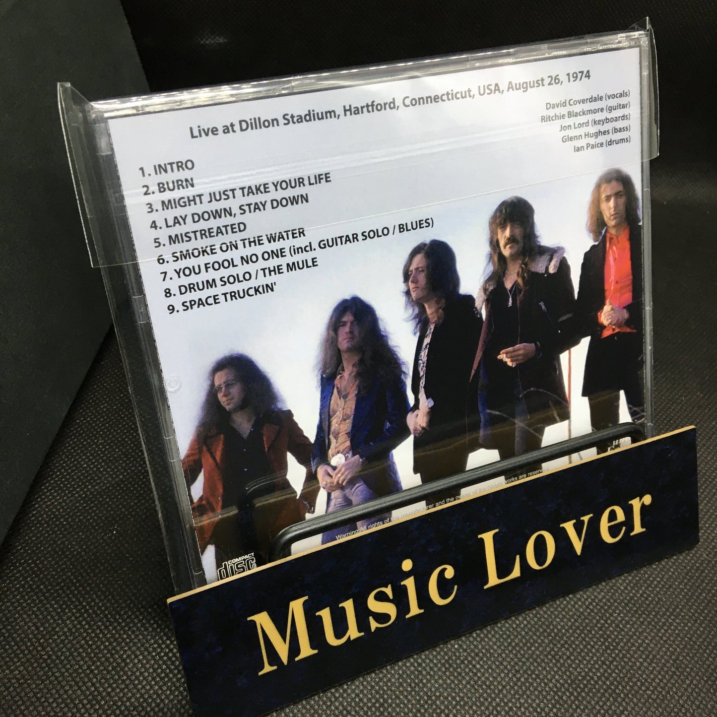 DEEP PURPLE / HARTFORD 1974 (1CDR)