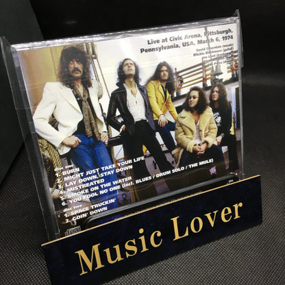DEEP PURPLE / COMPLETE PITTSBURGH 1974 (2CDR)