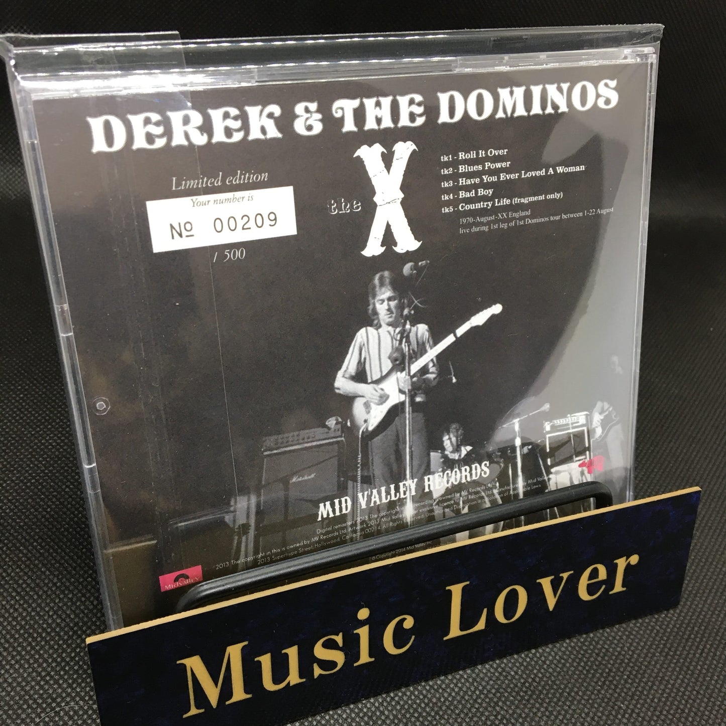 DEREK & THE DOMINOS / THE X 1970 August XX (1CD)