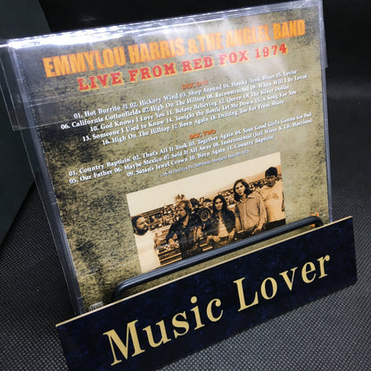 EMMYLOU HARRIS & THE ANGLEL BAND / LIVE FROM RED FOX 1974 Soundboard (2CDR)