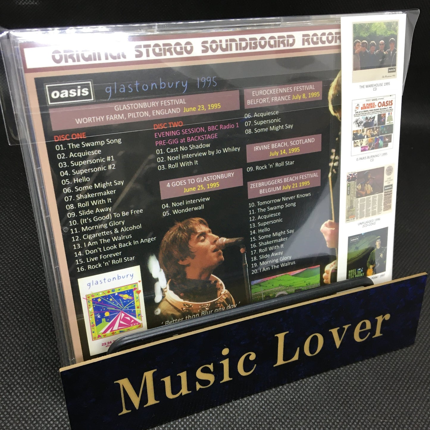 OASIS / GLASTONBURY 1995 (2CD)