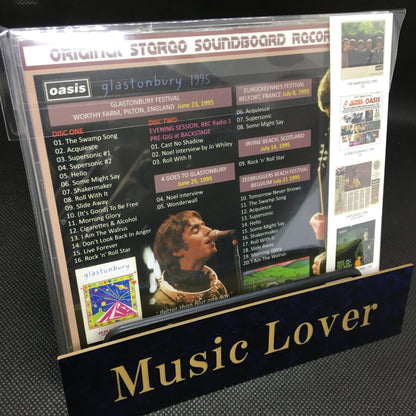 OASIS / GLASTONBURY 1995 (2CD)