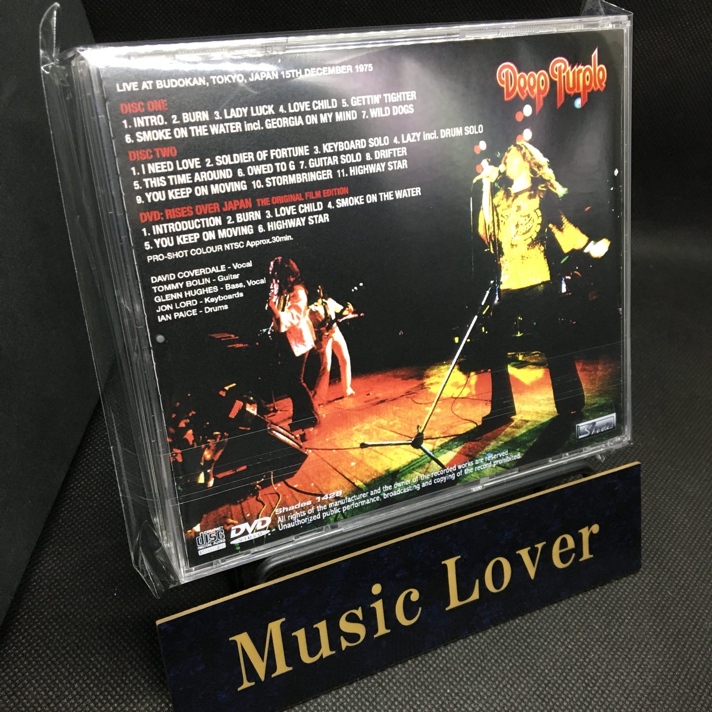 DEEP PURPLE / BUDOKAN 1975 (2CDR+1DVDR)