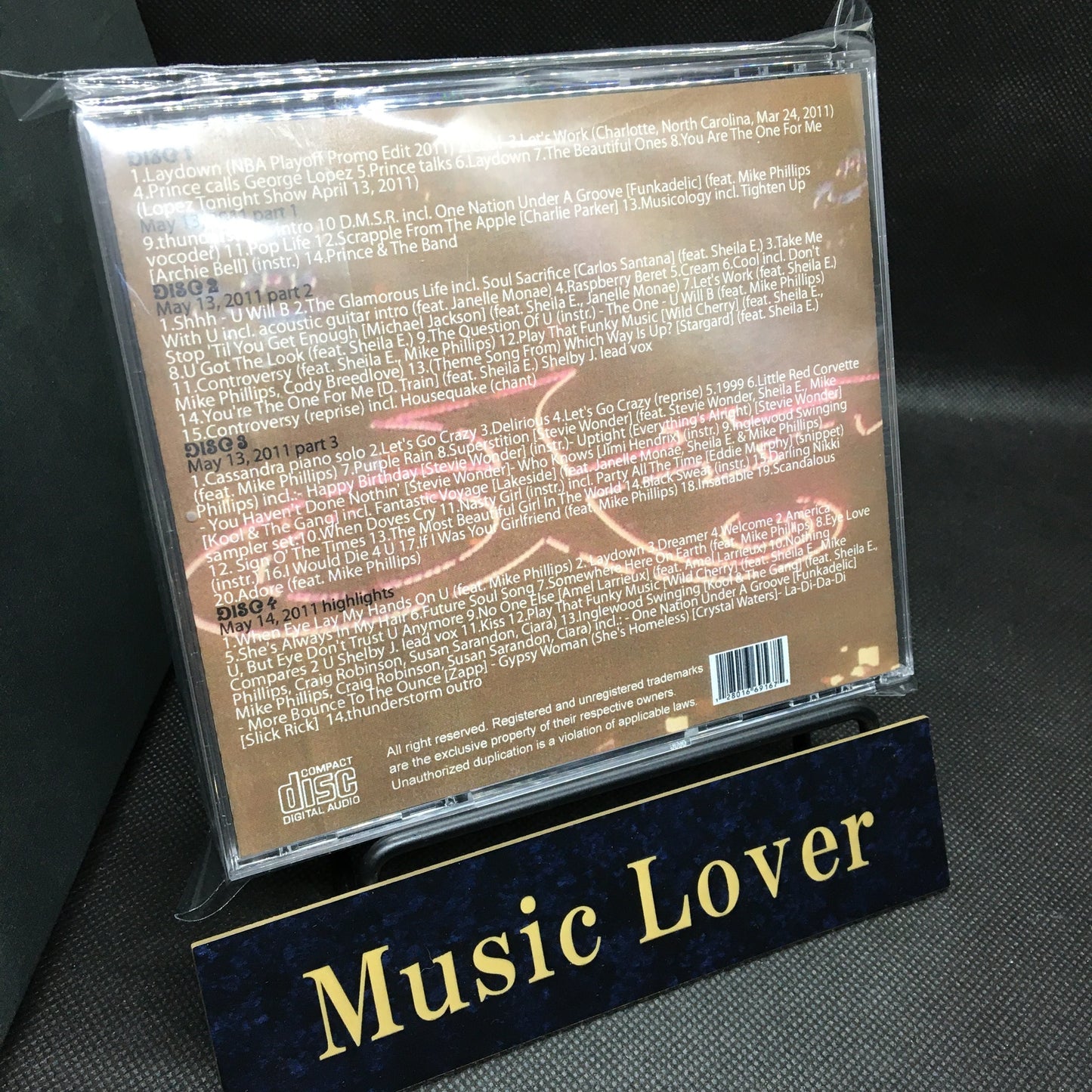 Prince / LA61 Soundboard (4CDR)