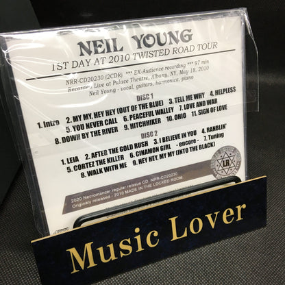 NEIL YOUNG / 1ST DAY AT 2010 TWISTED ROAD TOUR (2CDR)