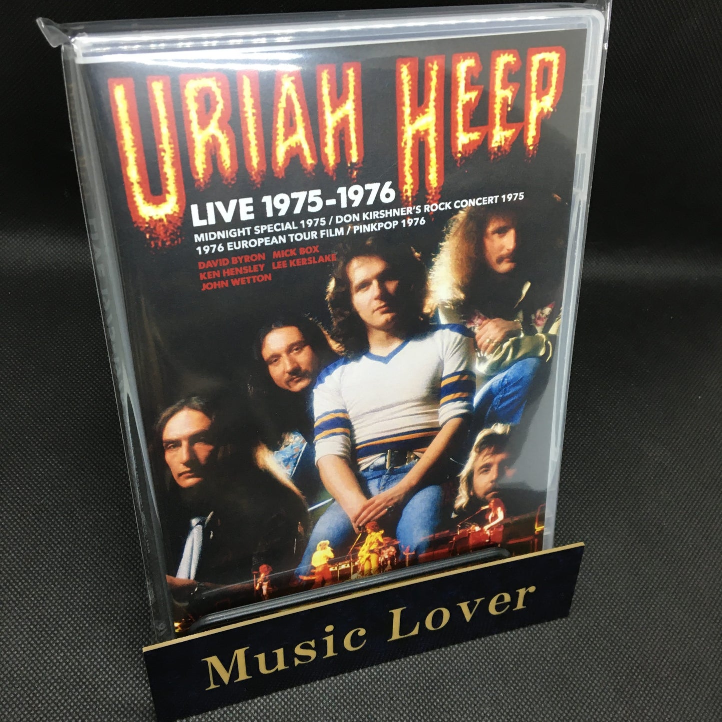 URIAH HEEP / LIVE 1975-1976 PRO SHOT (1DVDR)