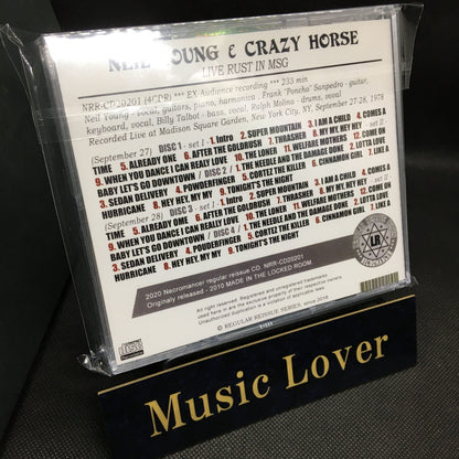 NEIL YOUNG & CRAZY HORSE / LIVE RUST IN MSG (4CDR)