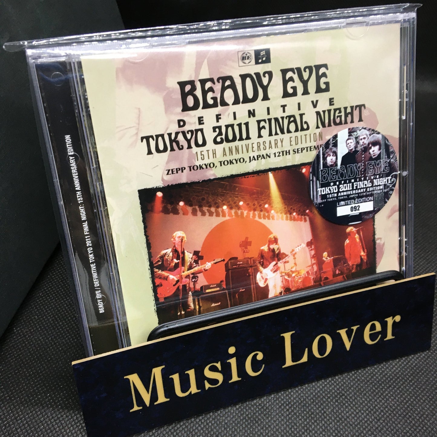 BEADY EYE / DEFINITIVE TOKYO 2011 FINAL NIGHT 15TH ANNIVERSARY EDITION (1CD+1DVDR)