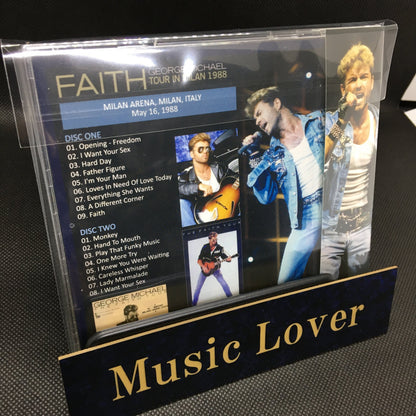 GEORGE MICHAEL / 1988 FAITH TOUR IN MILAN (2CD)