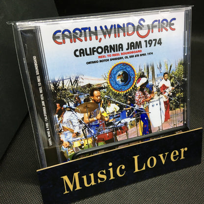 EARTH, WIND & FIRE / CALIFORNIA JAM 1974: REEL TO REEL STEREO SOUNDBOARD (1CDR)