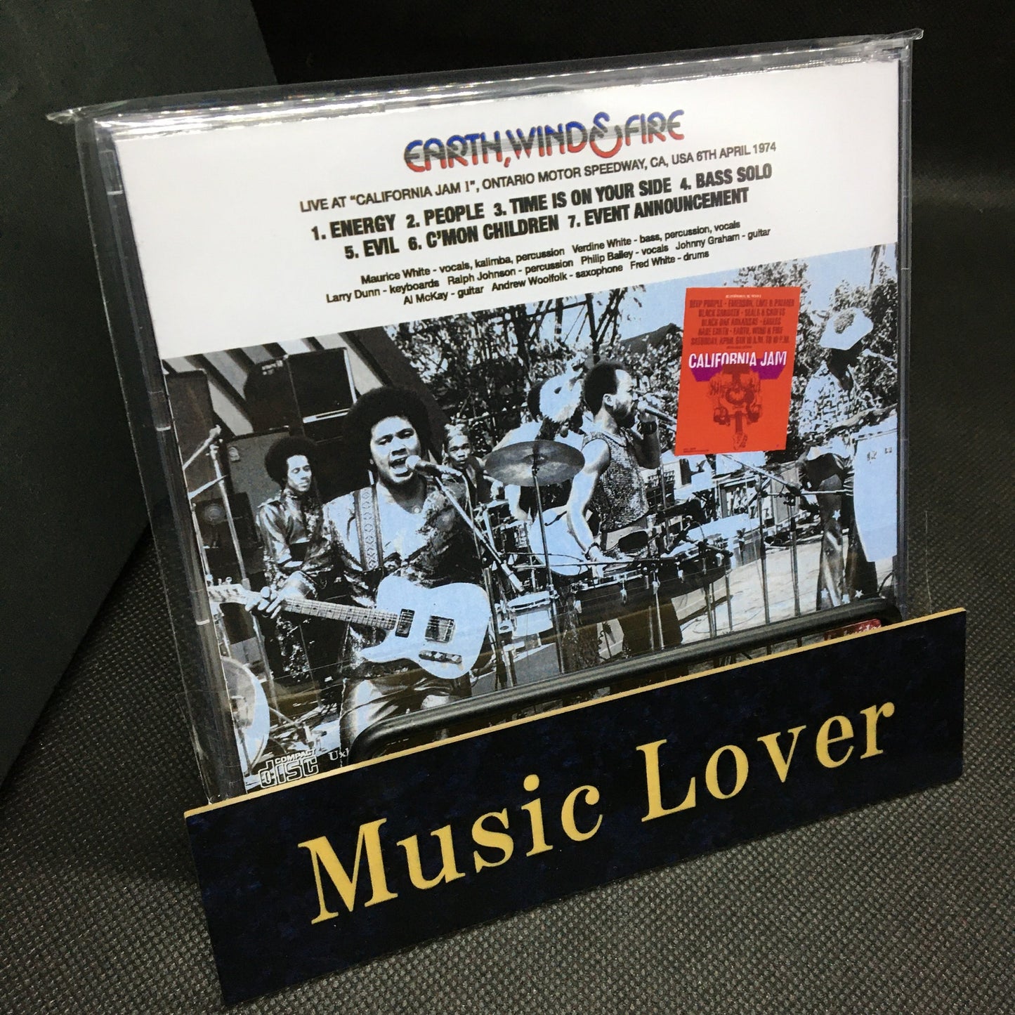 EARTH, WIND & FIRE / CALIFORNIA JAM 1974: REEL TO REEL STEREO SOUNDBOARD (1CDR)