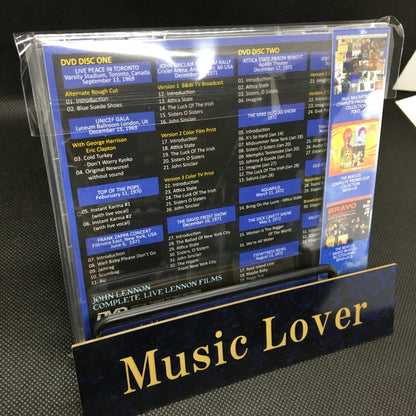 JOHN LENNON / COMPLETE LIVE LENNON FILMS 【2DVD】