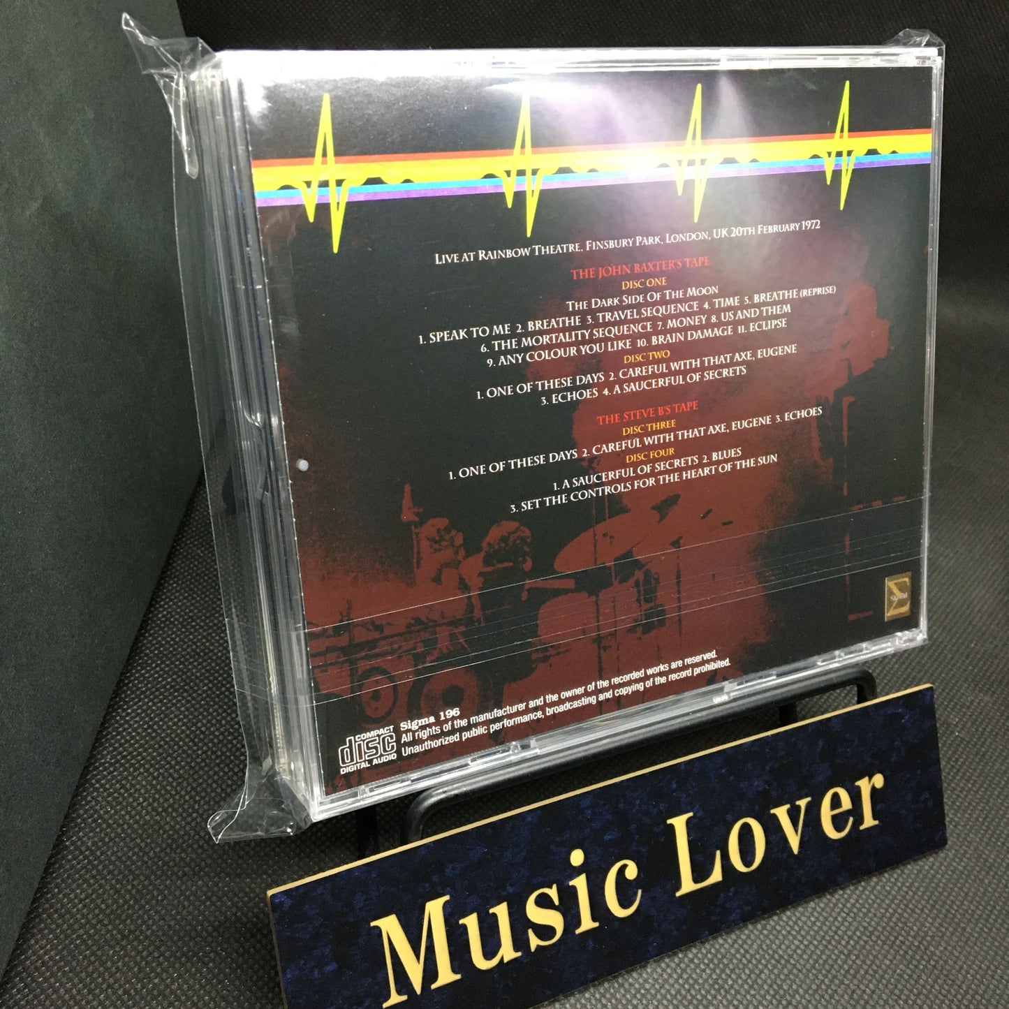 PINK FLOYD / RAINBOW THEATRE 1972 FINAL NIGHT (4CD)