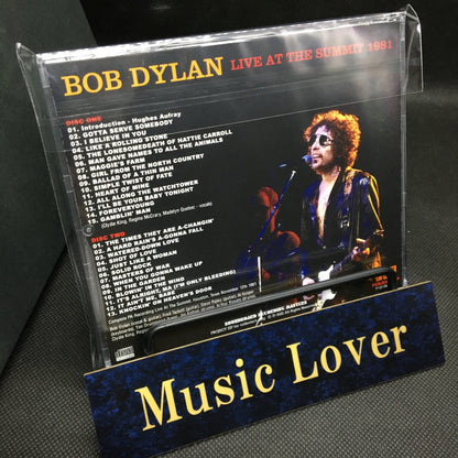 BOB DYLAN / LIVE AT THE SUMMIT 1981 Soundboard (2CDR)