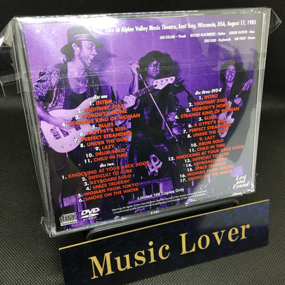DEEP PURPLE / LIVE AT ALPINE VALLEY 1985 Soundboard + PRO shot (2CDR+1DVDR)