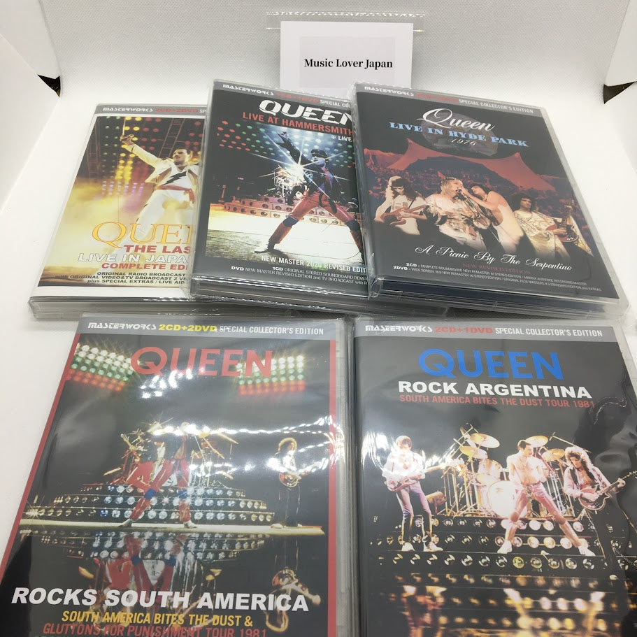 QUEEN / COLLECTOR'S EDITION 5 Set (9CD+8DVD)