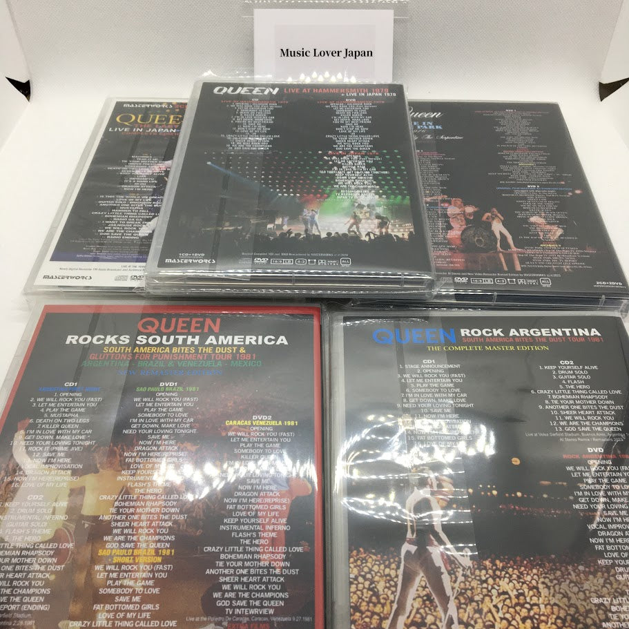 QUEEN / COLLECTOR'S EDITION 5 Set (9CD+8DVD)