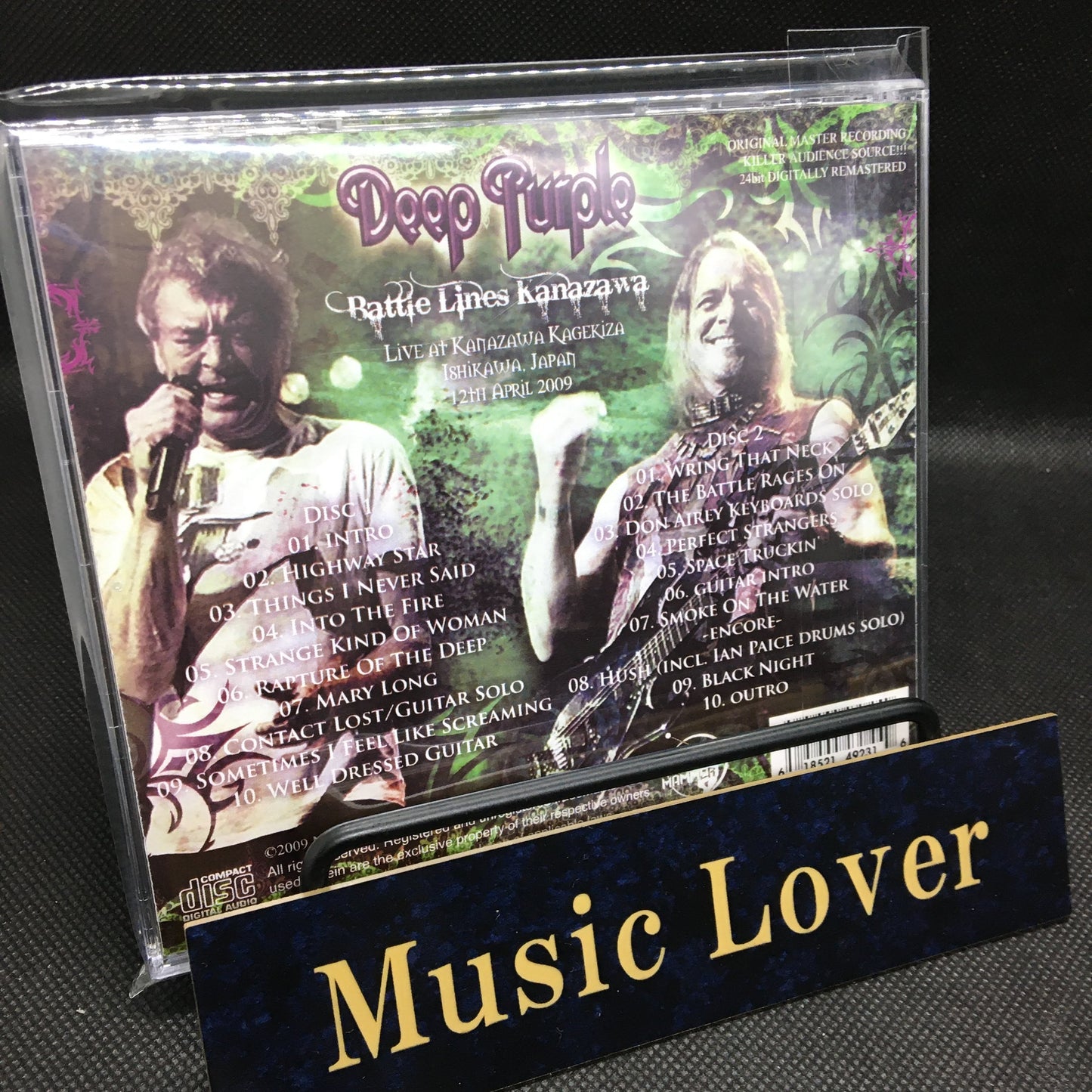 DEEP PURPLE / Battle Lines Kanazawa Japan tour 2009 Kanazawa (2CDR)