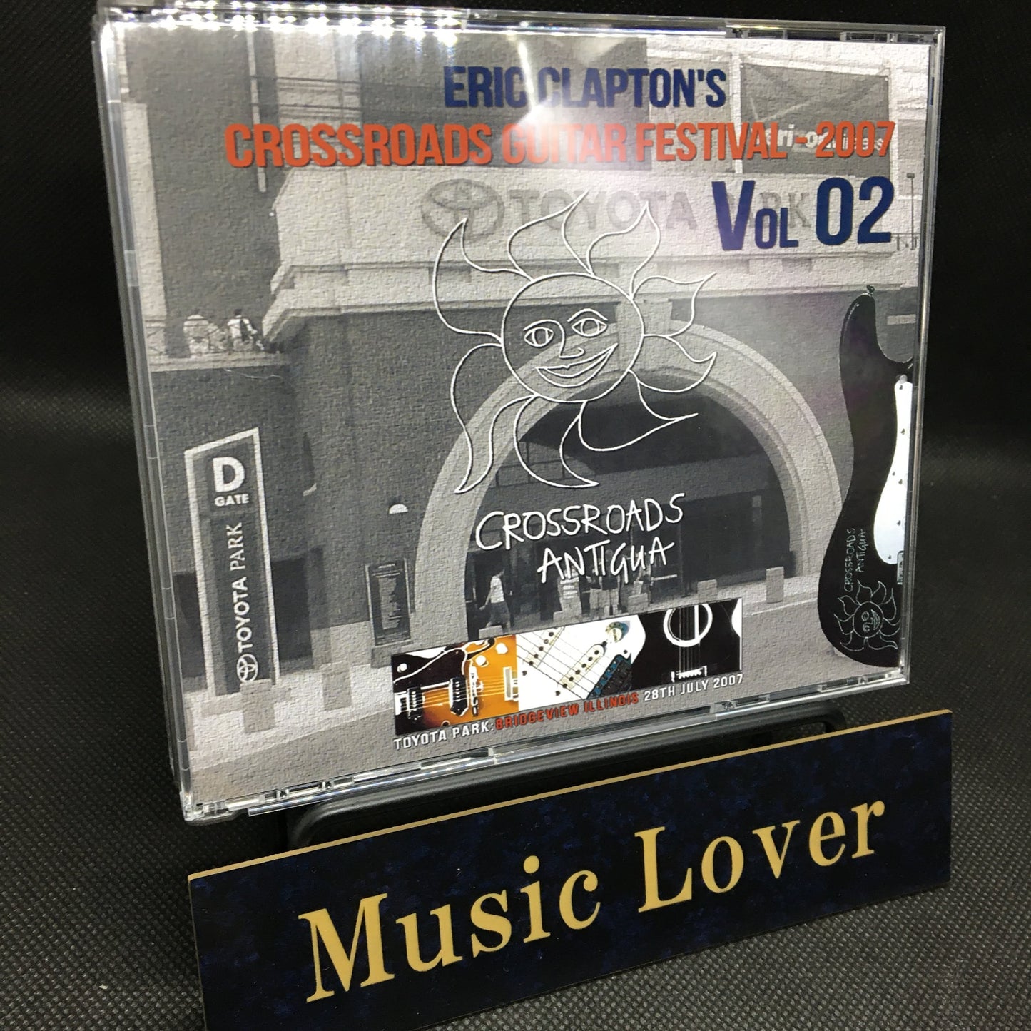 ERIC CLAPTON / Clapton's Crossroads Guitar Festival 2007 Vol Two Toyota Park SOUNDBOARD (4CDR)