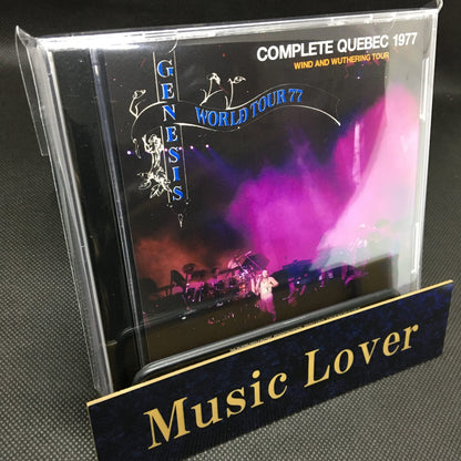 GENESIS / COMPLETE QUEBEC 1977  WIND AND WUTHERING TOUR SOUNDBOARD (2CDR)