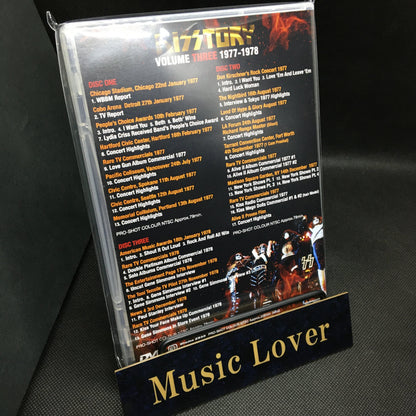 KISS / KISSTORY VOLUME THREE 1977-1978 PRO SHOT (3DVDR)