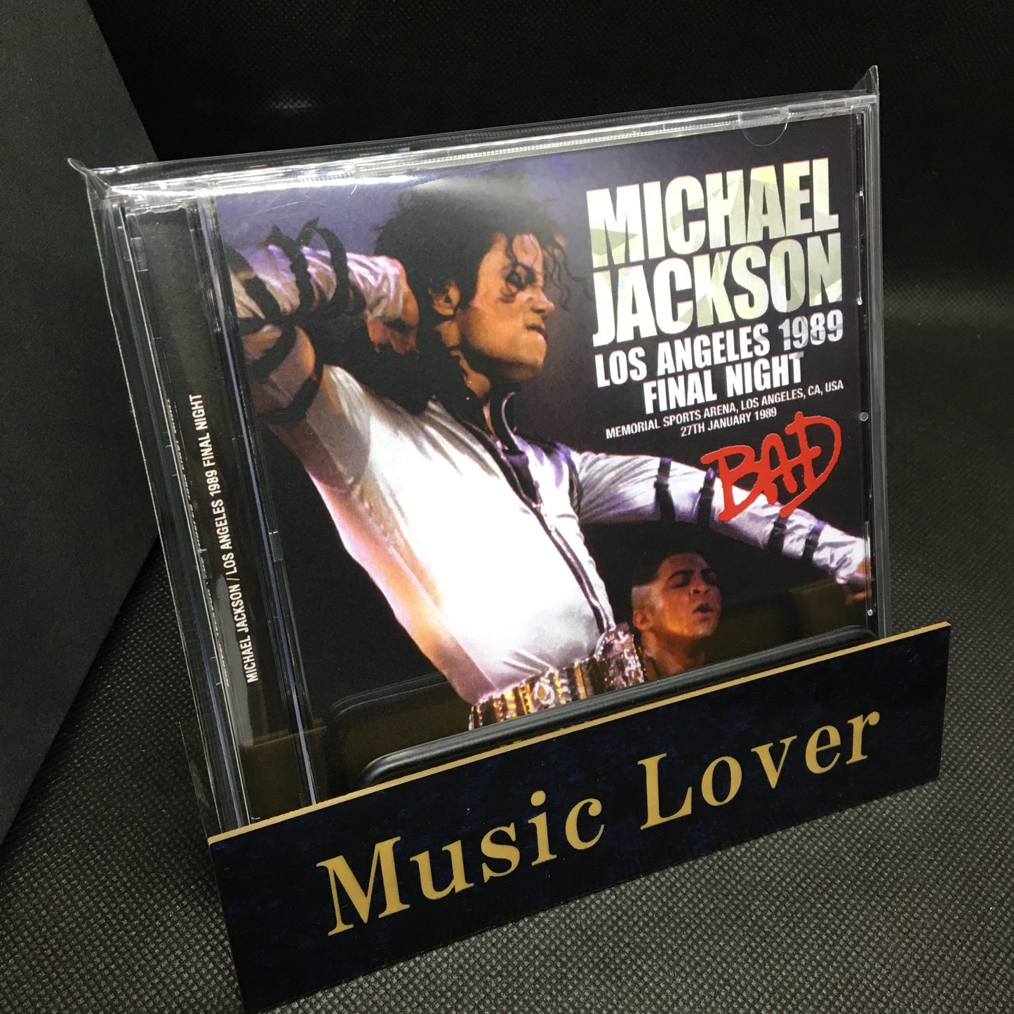 MICHAEL JACKSON / LOS ANGELES 1989 FINAL NIGHT STEREO SOUNDBOARD (2CDR)