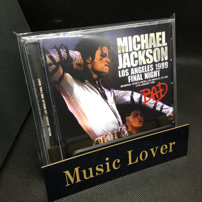 MICHAEL JACKSON / LOS ANGELES 1989 FINAL NIGHT STEREO SOUNDBOARD (2CDR)