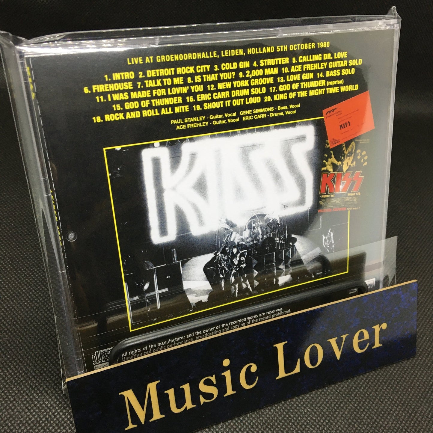 KISS / LEIDEN 1980 (1CDR)
