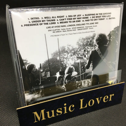 BLIND FAITH / HYDE PARK 1969 COMPLETE SOUNDBOARD (1CD)