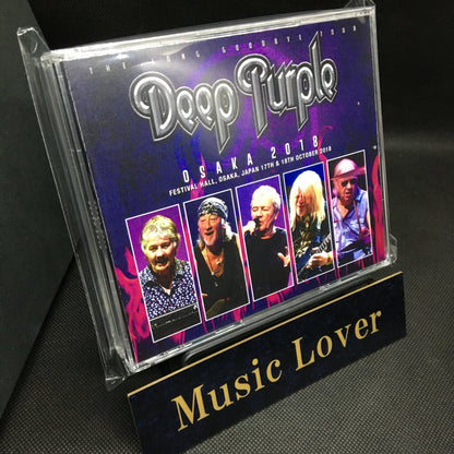 DEEP PURPLE / OSAKA 2018 (4CDR)