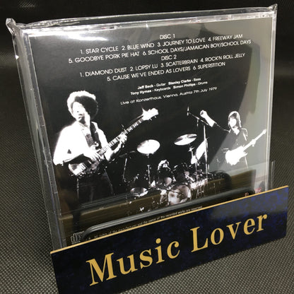 JEFF BECK w/STANLEY CLARKE / WIEN FREEWAY 1979 (2CDR)