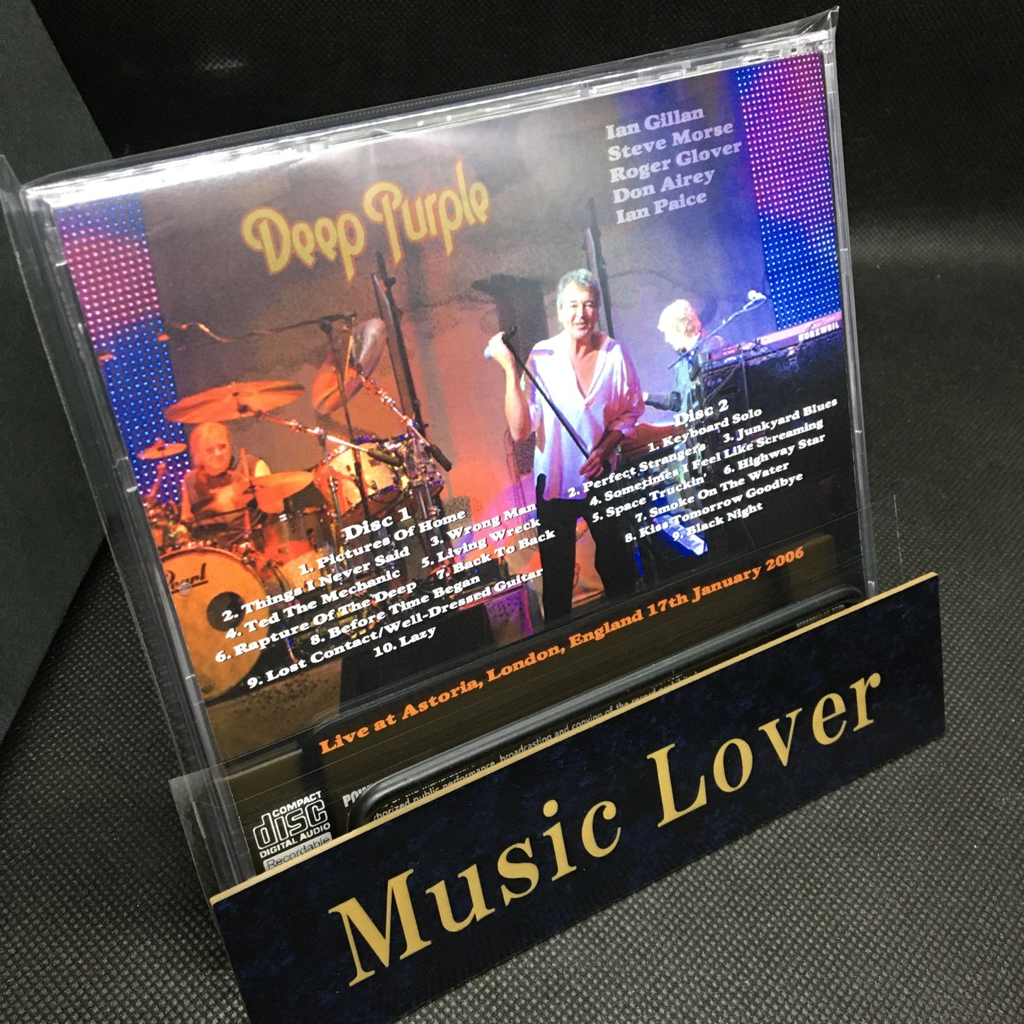 DEEP PURPLE / BACK TO BACK ASTORIA 2006 (2CDR)