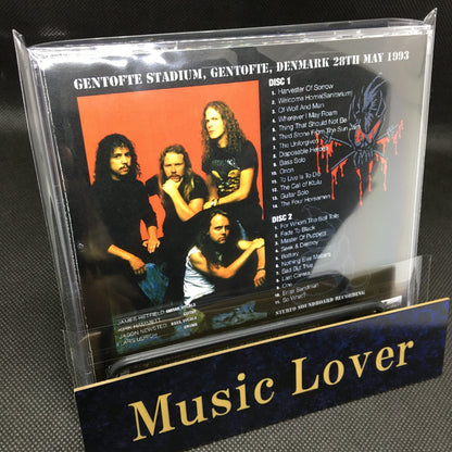 METALLICA / GENTOFTE STADIUM 1993 SOUNDBOARD (2CDR)