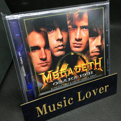 MEGADETH / OSAKA 1991 (1CDR)