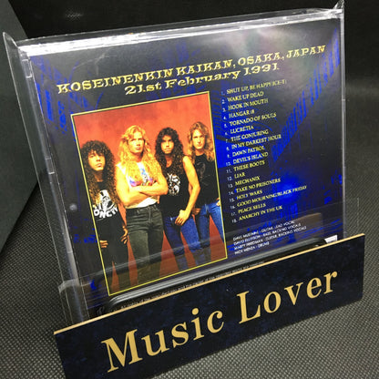 MEGADETH / OSAKA 1991 (1CDR)