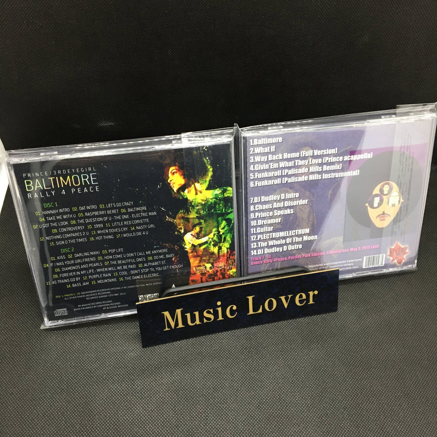 PRINCE / Rally 4 Prince + Rally 4 Peace Special Set (3CDR+1DVDR)