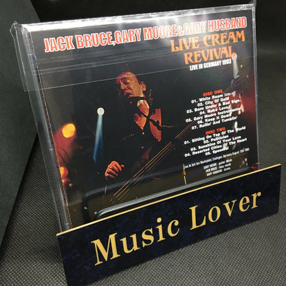JACK BRUCE, GARY MOORE & GARY HUSBAND / LIVE CREAM REVIVAL (2CDR)