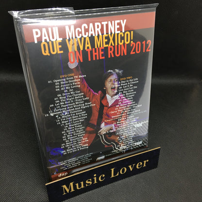 PAUL McCARTNEY / ON THE RUN MEXICO 2012 【DVD】