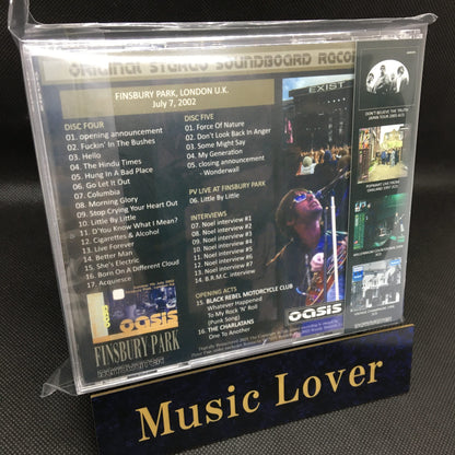 OASIS / 2002 FINSBURY PARK (5CD)