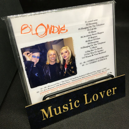 BLONDIE / THE GROVE OF ANAHEIM '02 PLUS STEREO SOUNDBOARD (1CDR)