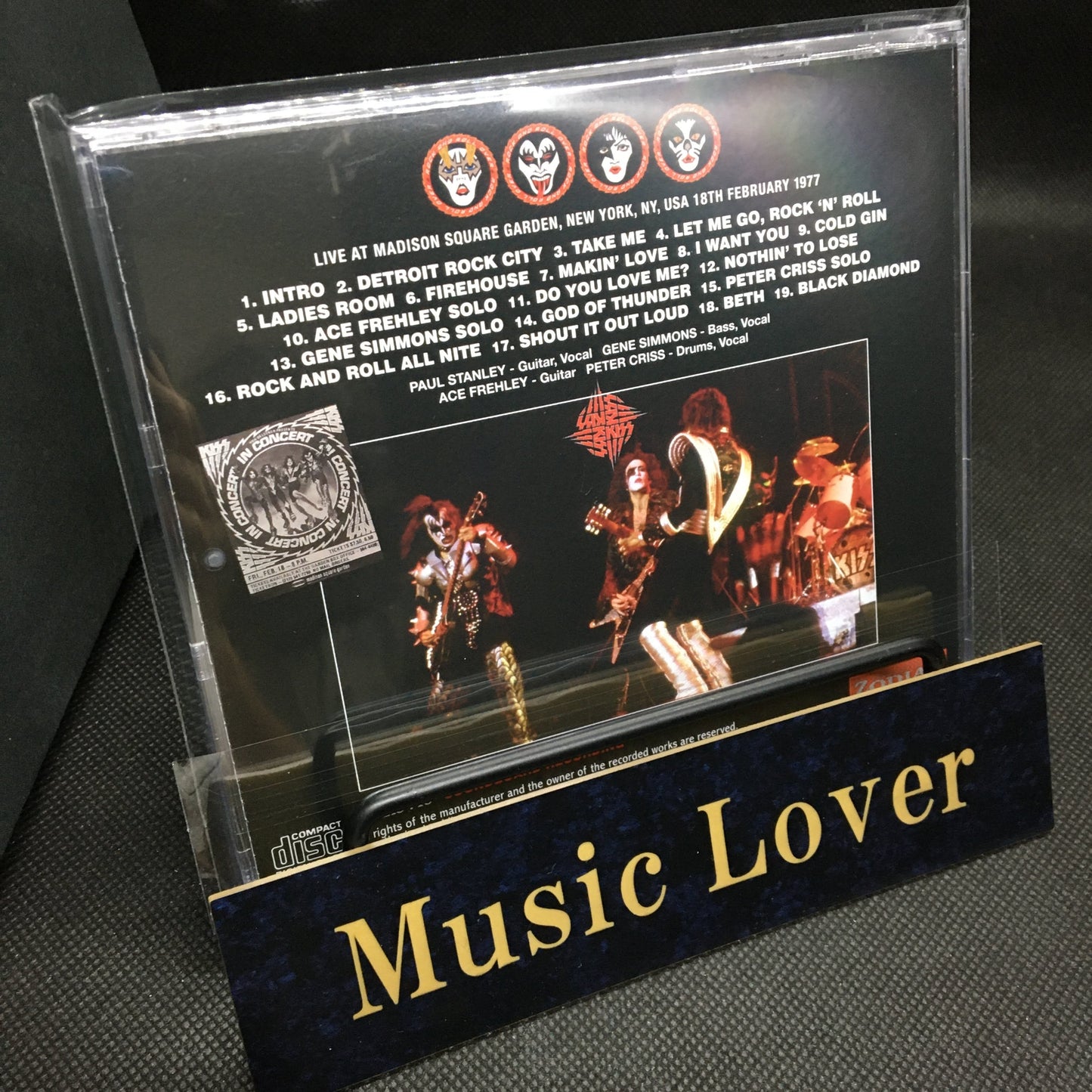 KISS / THE '77 HOMECOMING SOUNDBOARD (1CD)