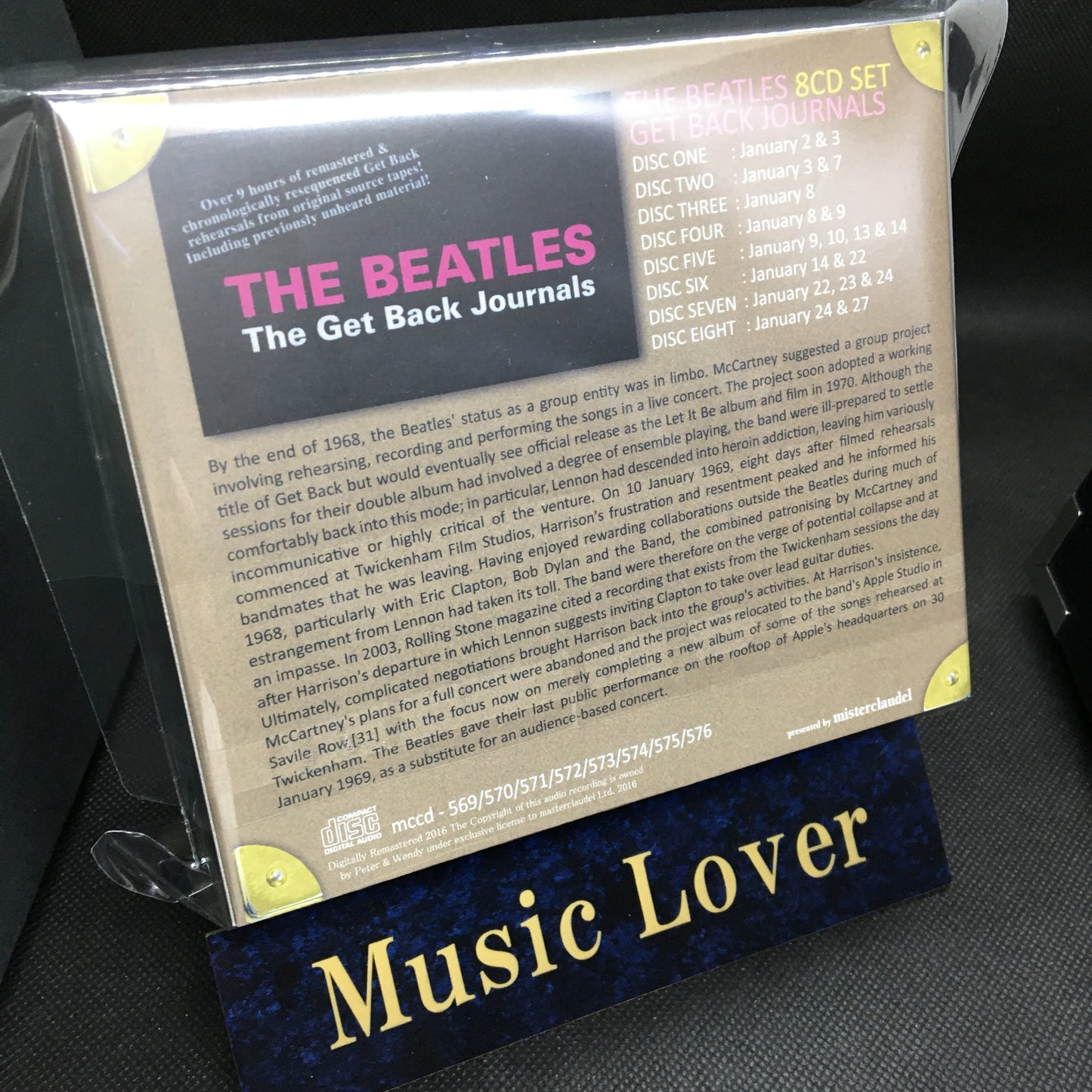 THE BEATLES / GET BACK JOURNALS 【8CD】