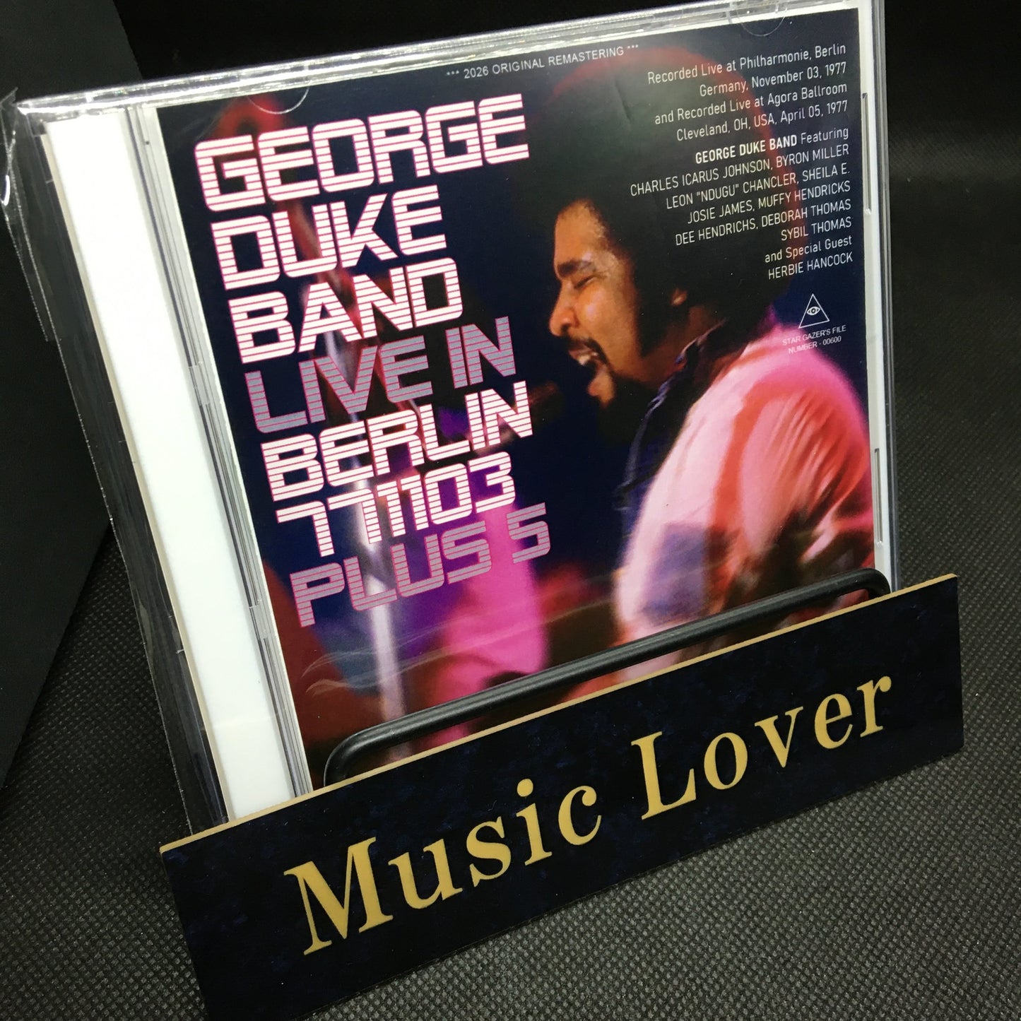 GEORGE DUKE BAND / LIVE IN BERLIN 771103 PLUS 5 (2CDR)
