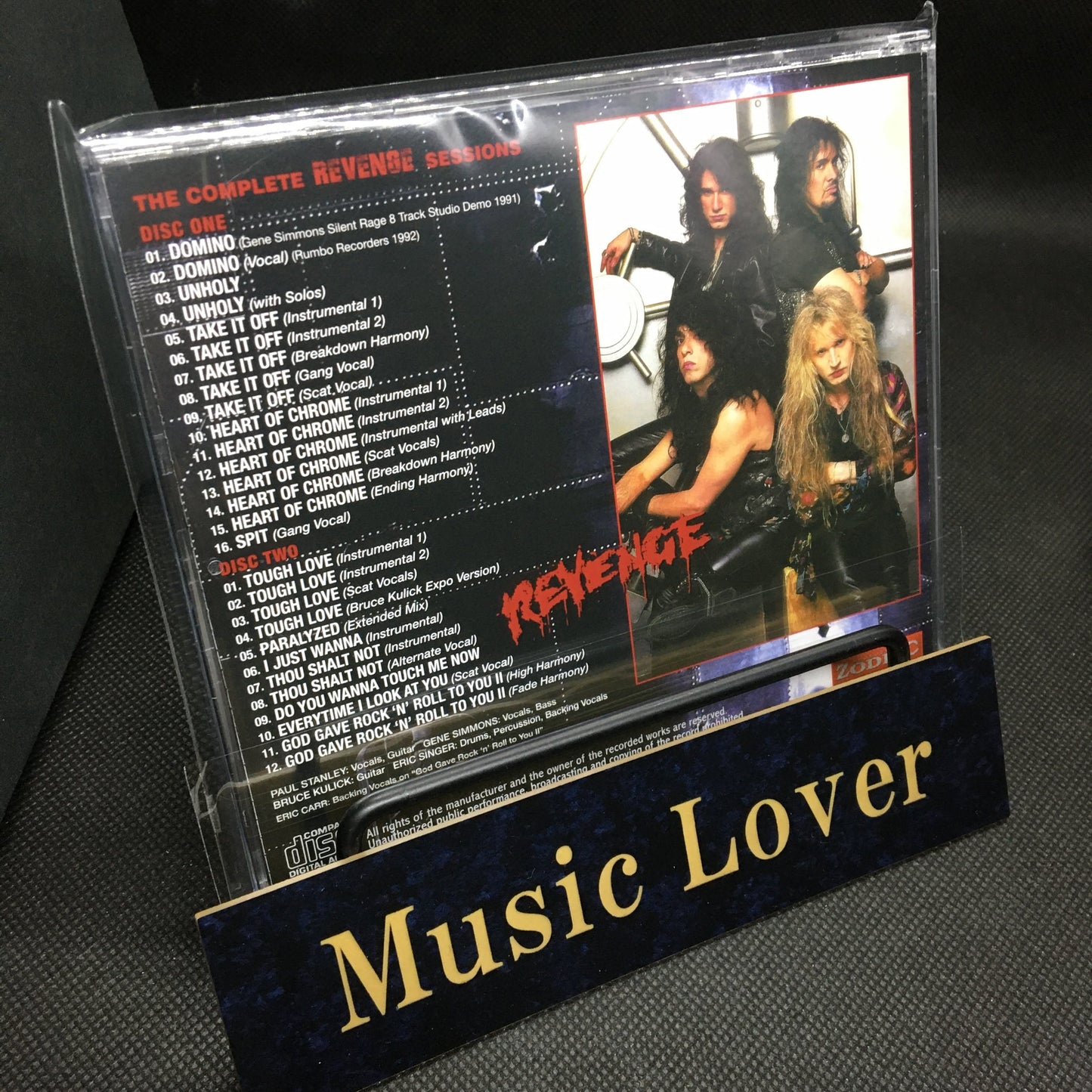 KISS / THE COMPLETE REVENGE SESSIONS (2CD)