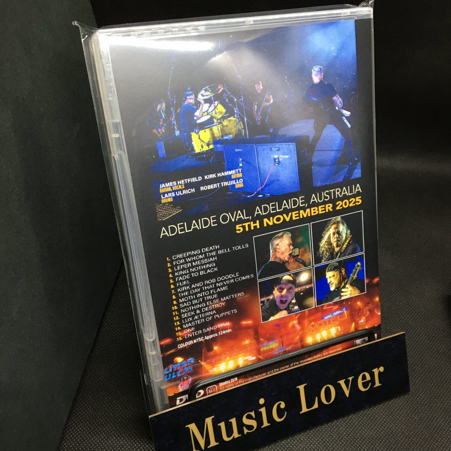 METALLICA / ADELAIDE 2025 Multicam & Soundboard (1DVDR)