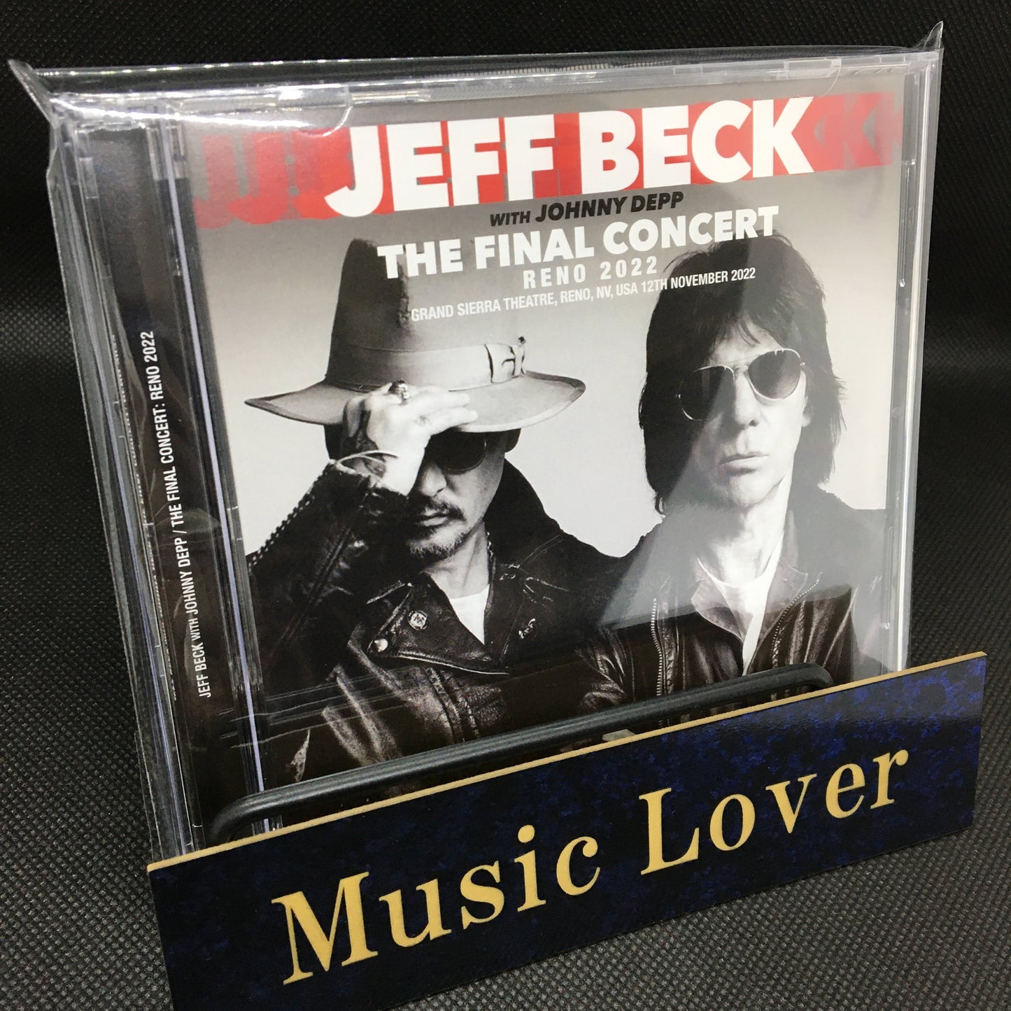 JEFF BECK w/JOHNNY DEPP / THE FINAL CONCERT RENO 2022 (2CD)