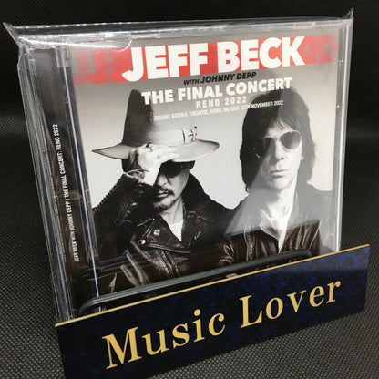 JEFF BECK w/JOHNNY DEPP / THE FINAL CONCERT RENO 2022 (2CD)